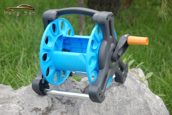 Wholesale- Hb Garden Water Hose Reel Cart Pipe Rack Portable Garden Hose Car