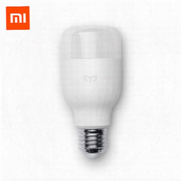Wholesale-original Xiaomi Yeelight Smart Led Bulb, Wifi Remote Control Adjustable Brightness Eyecare Light Smart Bulb White Color