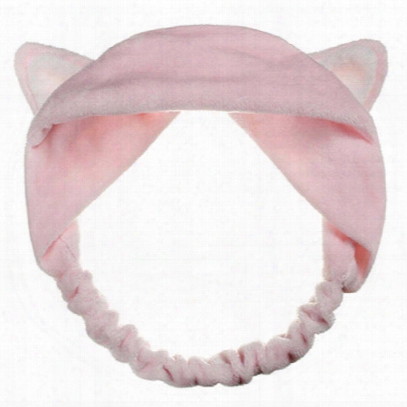 Women Halloween Headdress Cute Fashion Girls Cartoon Cat Ears Soft Cotton Headband Hairband Party Hair Accessories 77