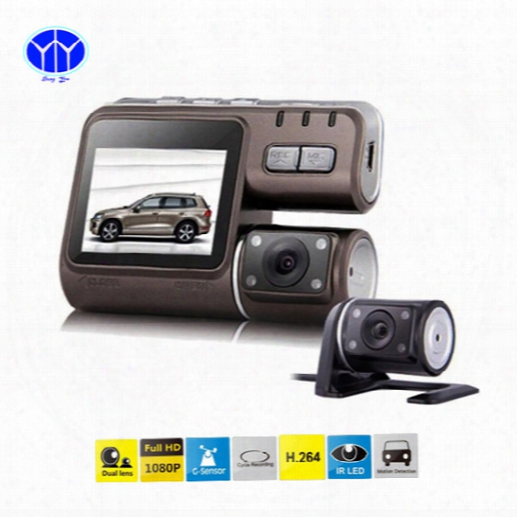 New 2.0 Inch Full Hd Wide Angle Dashcam Car Dvr Car Video Camera Recorder Crash Camcorder G-sensor I1000
