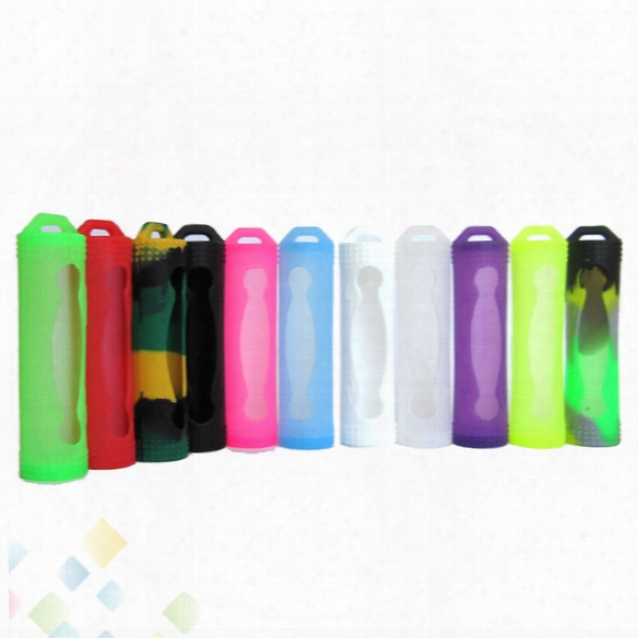 18650 Battery Silicone Case Protective Silicon Cases Bag Cover Box Colorful For Battery Sony Samsung Vtc4 Vtc5 Lg He4 Panason Mod Battery