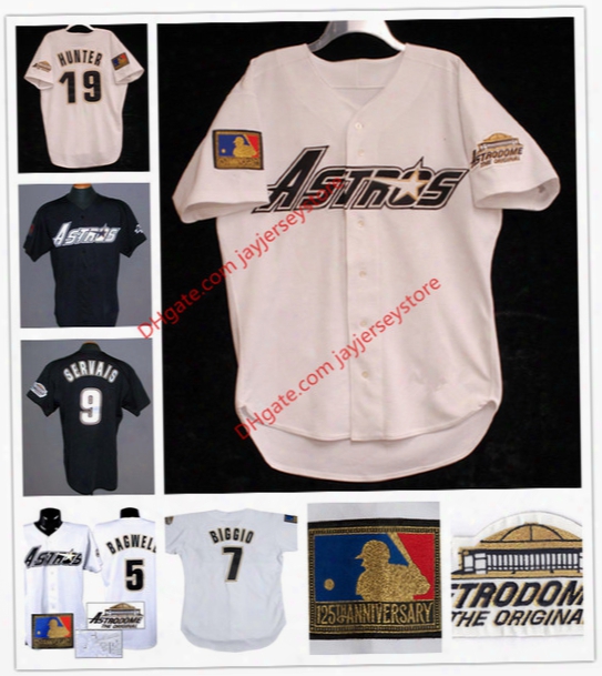 1994 Houston Astros Jerseys Jeff Bagwell Craig Biggio Carlos Correa Ken Caminiti Brian Hunter Scott Servais Nolan Ryan