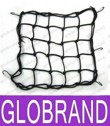 2016 New Ra 40x40 Cm Motorbike Motorcycle Lading 6 Hooks Hold Down Net Bungee Helmet Web Mesh 40cm Free Shipping Glo492
