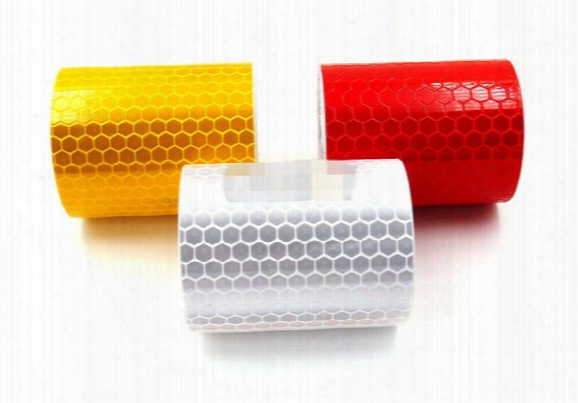 5x300cm Car Decoration Motorcycle Reflective Tape Stickers Car Styling For Automobiles Safe Mqterial Safety Warning Tape