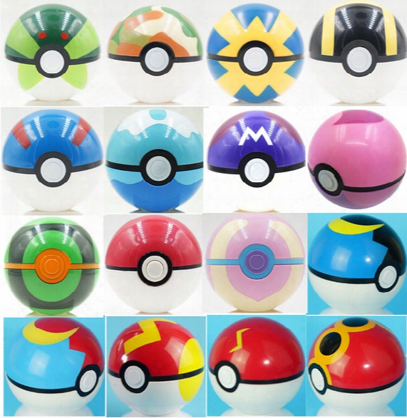 7cm Poke Ball Toys Pokeball Types 21 Styles Poke Cosplay Pop-up Master Great Ultra Gs Gift Kid Children