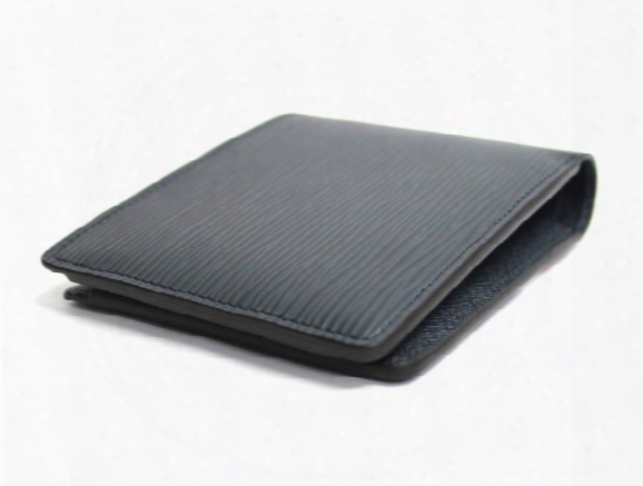 Brand New! Men's Multiple Wallet 100% Genuine Leather Men Wallets Short Billfold Brown Multiple Card M60895 Damier Infini N63124 Black Bags