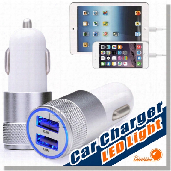 Car Charger, 3.1a Dual Usb Port Car Chargers Portable Travel Charger Rapid Auto Adapter For Iphone 6 Plus/6/5s/5/4, Ipad,samsung Galaxy