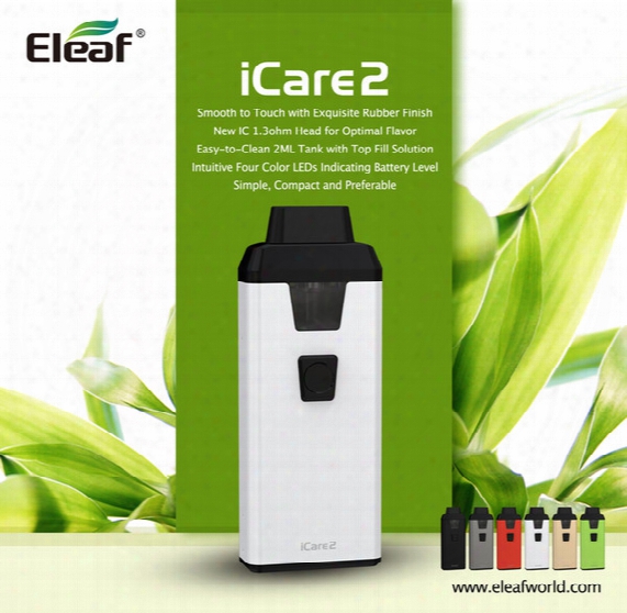 Eleaf Icare 2 Kit New Product From Eleaf Icare Series All In One Kit 2ml Capacity With Top Filling And Built-in 650mah Battery 100%authentic