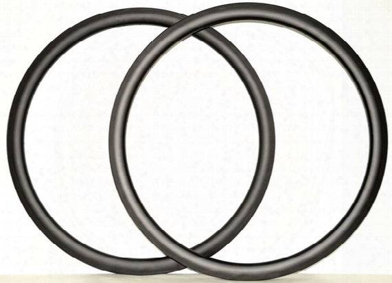 Free Shipping 700c 38mm Depth 25mm Width Carbon Single Rim Light Weight Carbon Wheels Clincher Road Bike Rim Ud Matte Finish 20/24 Holes