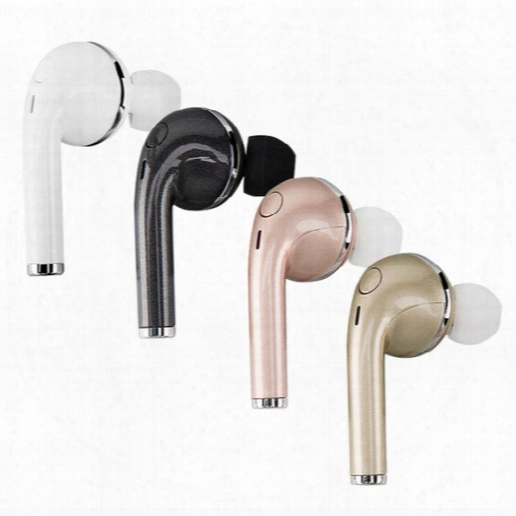 Mini Bluetooth Earphone Wireless Music Handsfree Car Driver Headset Phone Stealth Earbuds With Microphone For Samsung S8 Iphone 7 8