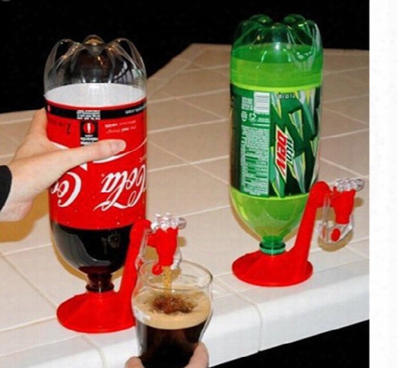 Mini Upside Down Drinking Fountains Fizz Saver Cola Soda Bewerage Switch Drinkers Hand Pressure Water Dispenser Automatic Dhl Ups Factory