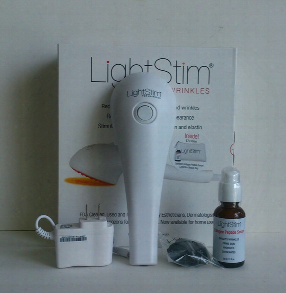 Moq5pcs Newest Product Lightstim For Wrinkle Face Care Light Stim Led Skin Rejuvenation Vibration Wrinkle Remover Dhl Free