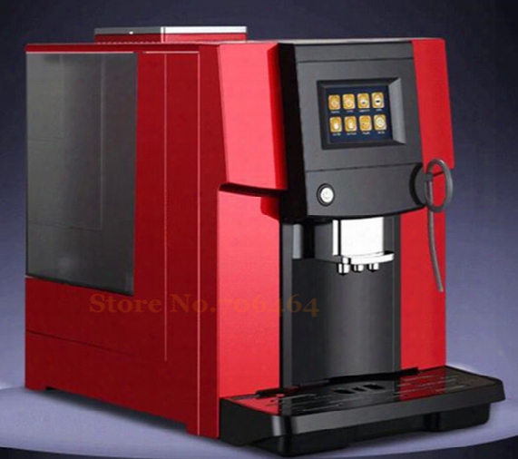 New One Touch Commerical Heat System Fully Automatic Lcd Espresso Coffee Machine & Coffee Grinder 19 Bar Cappuccino/latte Maker