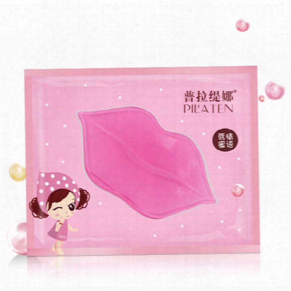 Pilaten Authorized Collagen Crystal Lips Mask Moisturizing Anti-aging Anti-wrinkle Lip Care Dilute The Lip Fast Shipping