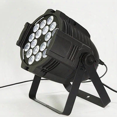 Quad Par 18x12w Rgbw 4-in-1 Led Par Light Dmx Par Cans 64,floor-standing Wash Light Projector For Eevent,stage,wedding,4pcs/carton