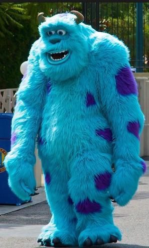 Quality Sully Mascot Costume Suit Monsters University Fancy Dress Outfits Cartoon Character Adult Costumes Set Custom Made