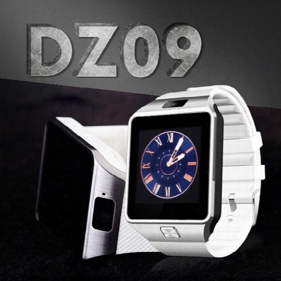 Smartwatch 2015 Latest Dz09 Bluetooth Smart Watch With Sim Card For Samsung Android Cell Phone 1.56 Inch Free Shipping Dhl