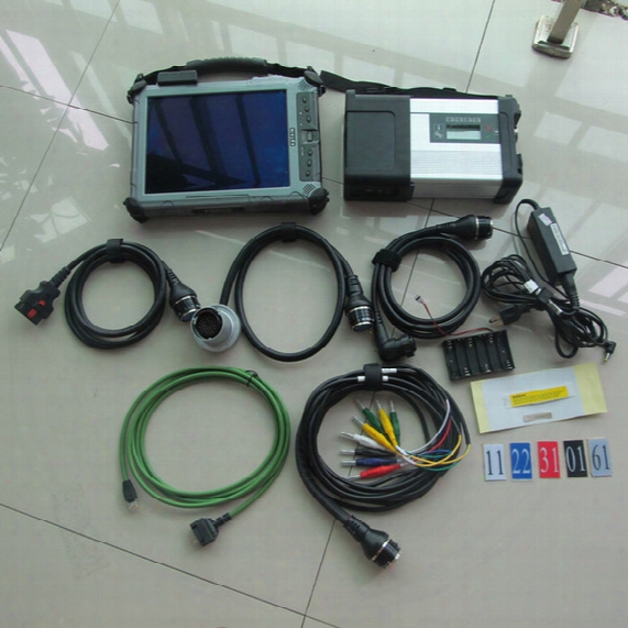 Super Mb Star C5 With Ssd With Xplore Ix104 C5 I7 Tablet Laptop Mb Car And Truck Diagnostic New Version Of C4