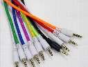 Braided AUX 3.5mm Stereo Auxiliary Car Audio Cable Male to Male for iPhone 6 6+ /Samsung Galaxy S5/PDA/ipad/MP3