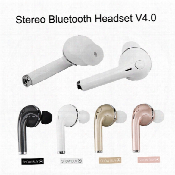 V1 Mini Bluetooth Earphone Csr4.1 Wireless Headphones Smallest Cordless Earphones Handsfree Car Drive Stereo Stealth Earbuds With Microphone