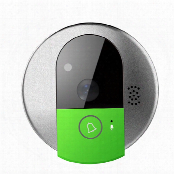 Wholesale- Vstarcam Hd 720p Wireless Wifi Doorbell Camera Intercom Smart Ip Video Doorcam Phone Recorder Peephole Ios Android App Control