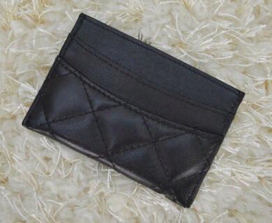 Women Genuine Leather Credit Card Holder Lambskin Card Holder Famous Brand Wallet For Credit Cards Vintage Classic Cardholder Porte Carte