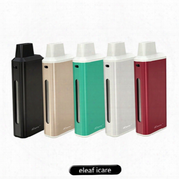 2016 Newwest Arrival 100% Original Eleaf Istick Icare E Cigarette Starter Kit 1.8ml Capacity 15w Max Out Put With 650mah