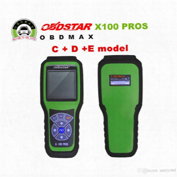 2017 Hot Sael Obdstar Auto Key Programmer X100 Pros C + D +e Model X-100pros Odometer Correction Tool Free Shipping