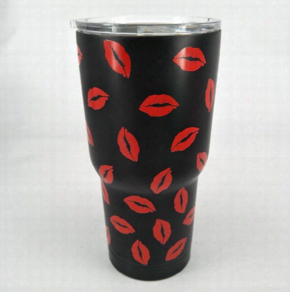 2017 New 30oz/20oz/12oz/10oz Tumblers Stainless Steel Lipstick Cups Punisher Skull Mugs Double Wall Cup Travel Vehicle Beer Mugs