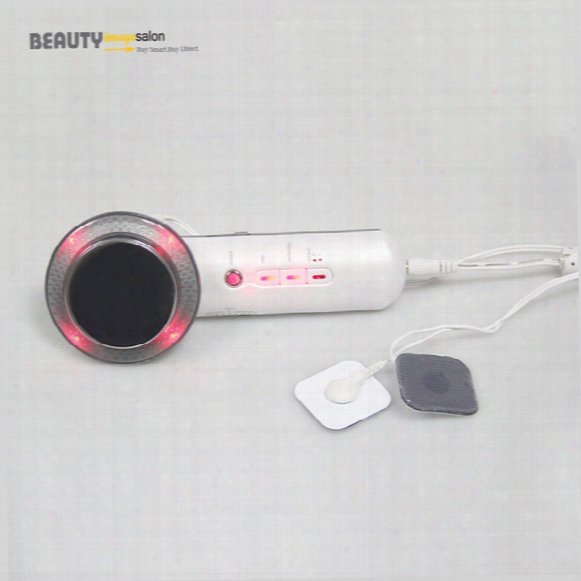 3 In 1 Ultrasonic Cavitation Infrared Heat Ems Microcurrent Facial Skin Care Body Slimming Beauty Machine Mini Massage