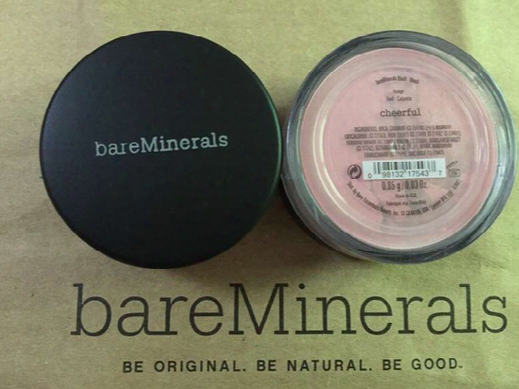 Bare Makeup Minerals Blush/bronzer Vintage Carnation/ignite/promise/rose Radiance/vintage Peach/laughter/golden Gate/warmth/cheerful 0.85g.