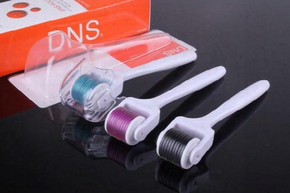 Dns 540 Micro Needles Derma Roller,540 Titanium Alloy Needles Dermaroller System,skin Care Microneedle Roller Therapy Nurse System