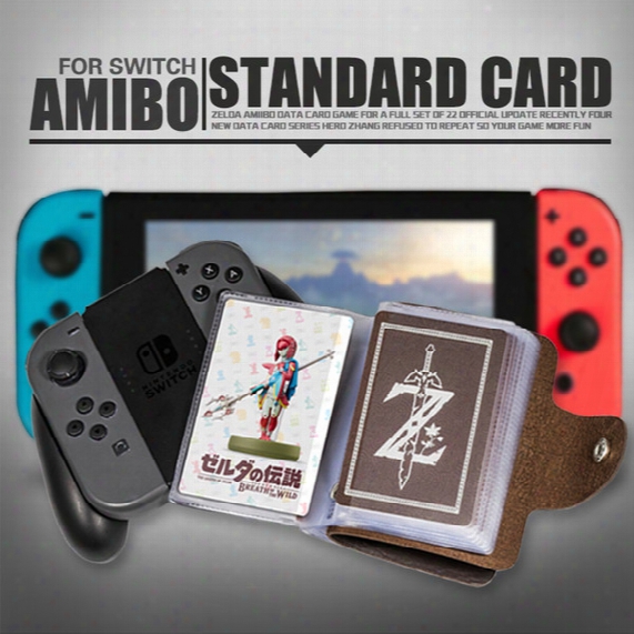 Dvz 18pcs Zelda Amiibo Nfc Tag Cards Set 20 Heart Wolf Link Fierce Deity Amiibo Cards Breath Of The Wild Full Set Kids Toys
