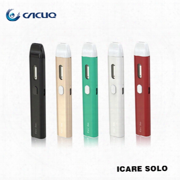 Eleaf Icare Solo Starter Kit Vape Pen 1.1ml Internal Tank 320mah Battery 1.1ohm Ic Head 100% Original