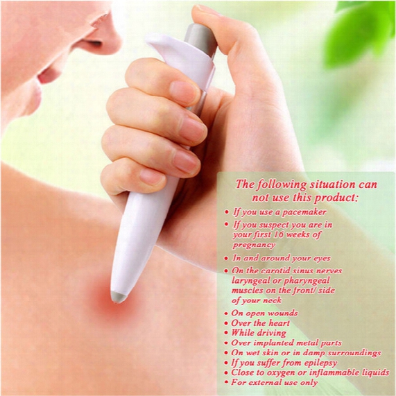 Electronic Pulse Analgesia Pen Body Pain Relief Acupuncture Point Muscle Shoulder Massage Pen Relaxation Health Care Massage