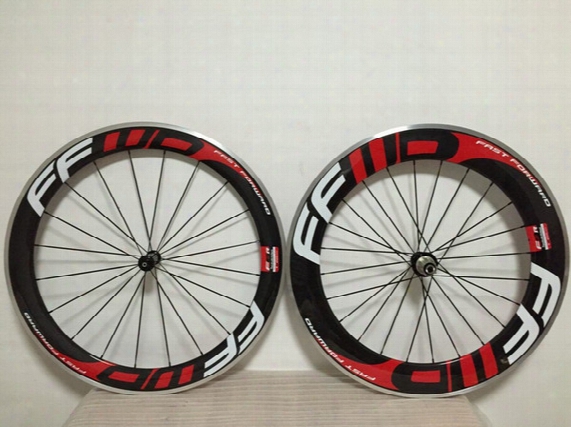 Ffwd 60mm+ 88mm Alloy Brake Clincher Carbon Wheels With Road Bicycle Wheels 23m 700c Full Carbon Road Bike Wheelset