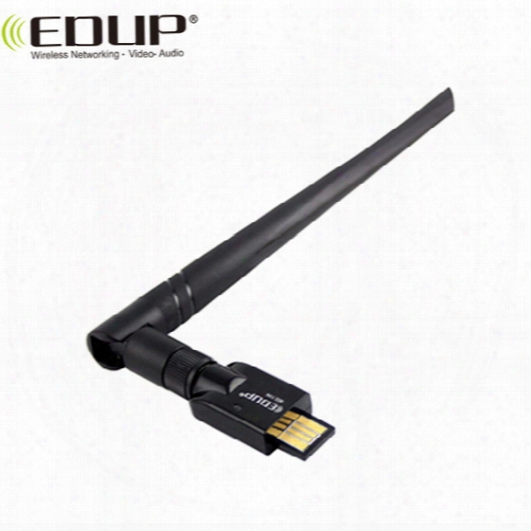 Free Dhl High Power Edup Ep-ms150n Ralink 5370 150mbps Usb Lan Wifi Wireless Network Card Adapter With 5dbi Antenna