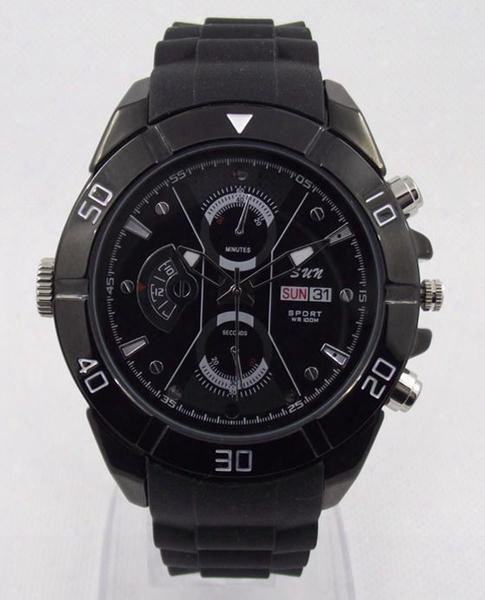 Hd 1080p Spy Watch Camera Replaceable Battery Night Vision Auto Open Waterproof Hidden Video Cam Dvr Support Tf Card Slot 20pcs