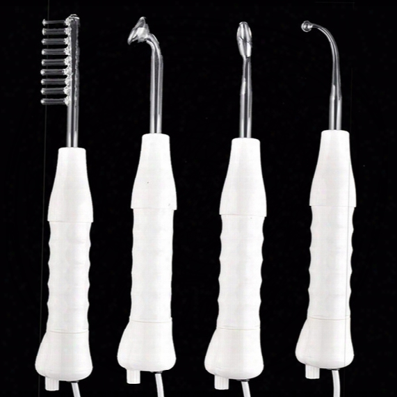 High Frequency Spot Acne Remover Face Hair Body Skin Care Spa Beauty Device Machine With 4 Accessories New Beauty Equipment 0609026