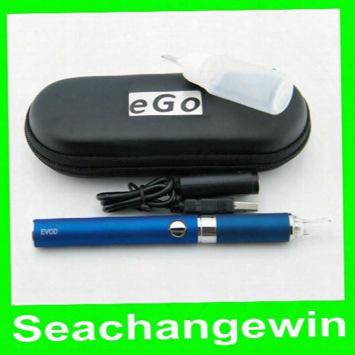 Hot Mt3 Starter Kits Evod 2 Bbc Atomizer 650mah 900mah 1100mah Evod Battery E Cigs Dhl Free
