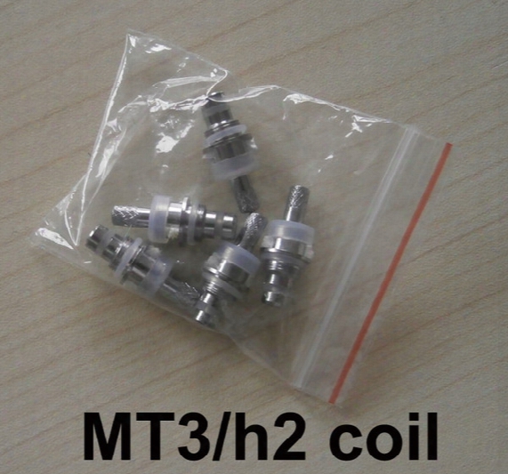 Mt3/h2 Replaceable Atomizer Coil 1.8 2.4 2.8 Ohm For Mt3 H2 Cartomizer Clearomizer Replacement Detachable Core Head