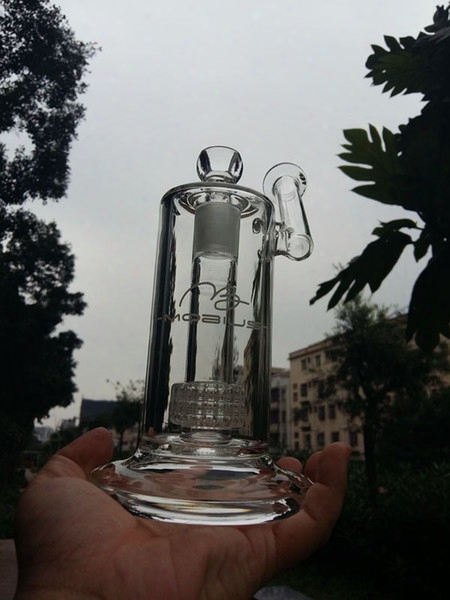 Upgraded Mobius Matrix Sidecar Glass Bong Glass Water Pipes Gear 9&quot;inches Percolator Bongs Ash Catcher 18mm Free Shipping