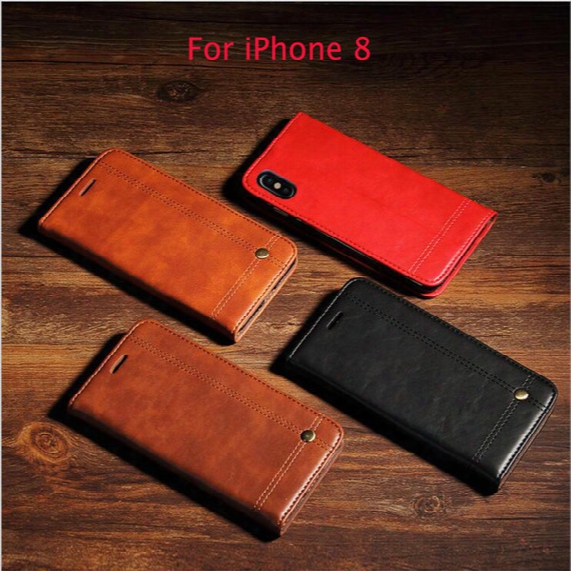Vintage Style Iphone X Case 8 8p Very Fashionable Latest Leather Iphone Case Handmade Wallet Case Samsung Note 8,s8 S8 Plus