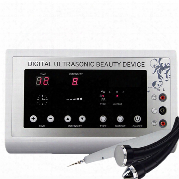 2015 3in1 1.1mhz Ultrasonic Ultrasound Skin Spot Remover Mole Tattoo Removal Body Therapy Face Spa Device Massage Instrument Beauty Machine