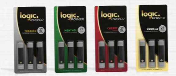 2017 Clone Logic Power Cartridge With Rechargeable 300mah Battery Disposable Ecig Vaporizer Pen Kit With Usb Dhl Free