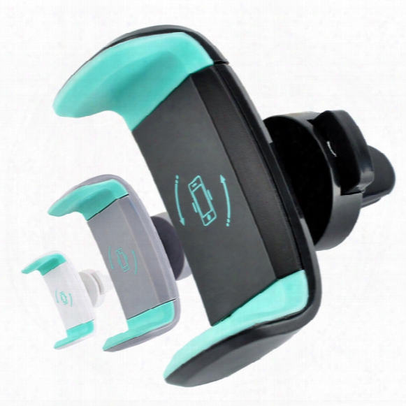 3 Colors Mini Air Vent Car Mount Holder 360 Rotating For Mobile Cell Phone Iphone Samsung S8 Gps