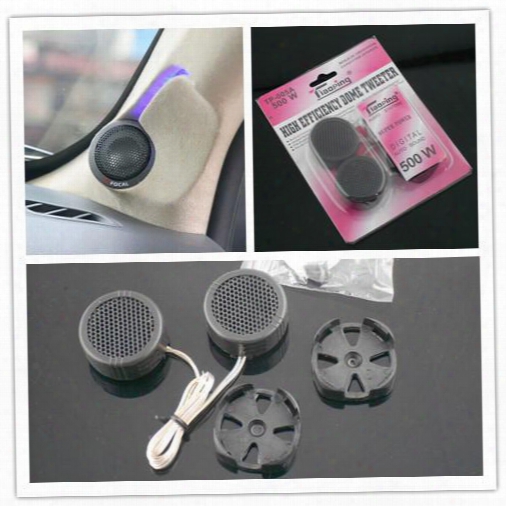 500w Digital Auto Sound Super Power Loud Audio Dome Speaker Tweeter Tp-005a For Car 300pcs/lot