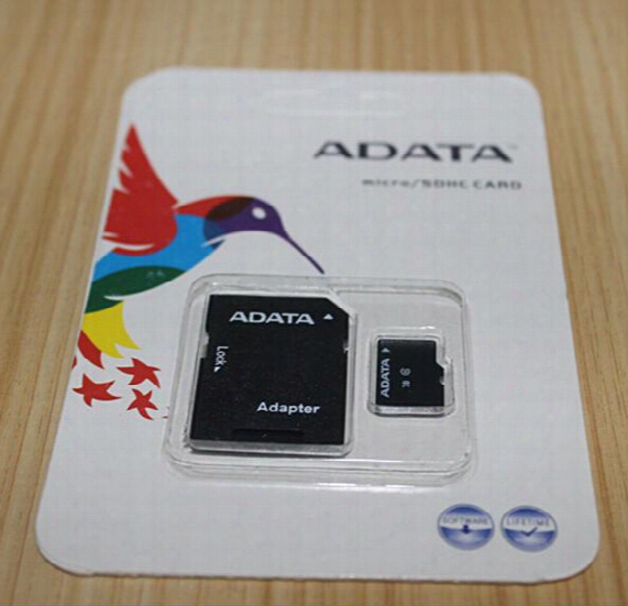 Adata 32gb Micro Sd Sdhc Memory Card Sd Adapter Blister Package Class 10 Tf Card For Android Smart Phones Free Dhl Dropshipping