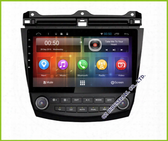 Android 6.0 Car Dvd Gps For Honda Accord 7 2003 2004 2005 2006 2007 3g 4g Wifi Bluetooth Maps Rear Camera