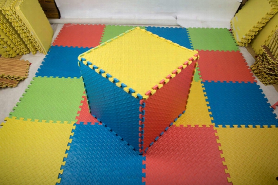 Baby Mat Eva Foam Interlocking Exercise Gym Floor Play Mats Protective Tile Flooring Carpets 30x30 Cm